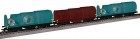 66102 Roco Digitaly operating telescoping cowl cars